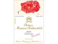 Château MOUTON-ROTHSCHILD 1er Grand cru classé 2021 la bouteille 75cl
