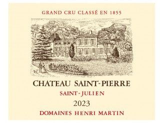 Château SAINT-PIERRE 4ème grand cru classé 2023 Futures