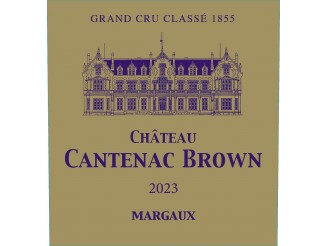 Château CANTENAC BROWN 3ème grand cru classé 2023 Futures