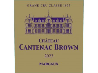 Château CANTENAC BROWN 3ème grand cru classé Primeurs 2023