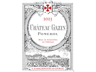 Château GAZIN rouge Primeurs 2023