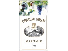 Château SIRAN rouge Primeurs 2023 Etiquette