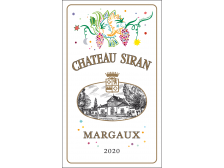 Château SIRAN rouge 2020 la bouteille 75cl