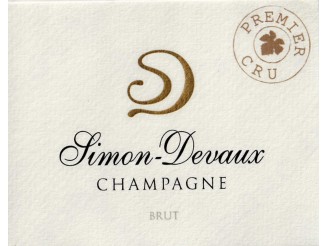 Champagne SIMON-DEVAUX Brut Premier Cru ---- la bouteille 75cl