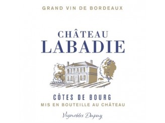 Château LABADIE rouge 2020 la bouteille 75cl