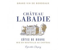 Château LABADIE rouge 2020 la bouteille 75cl