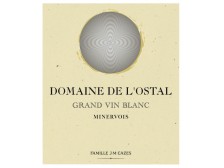 Domaine de L'OSTAL Grand Vin Blanc Sec 2023 la bouteille 75cl