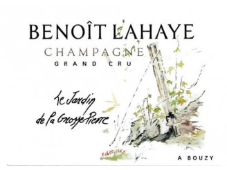 Champagne Benoît LAHAYE Le Jardin de la Grosse Pierre 2020 la bouteille 75cl