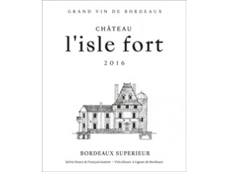 Château L'ISLE FORT rouge 2019 la bouteille 75cl