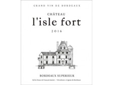 Château L'ISLE FORT rouge 2019 la bouteille 75cl