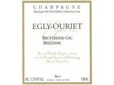 Champagne ÉGLY-OURIET Grand cru Millésimé 2015 la bouteille 75cl