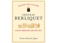 Château BERLIQUET Grand cru classé 2016 la bouteille 75cl