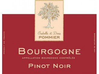 Domaine POMMIER Bourgogne Pinot Noir red 2022 bottle 75cl