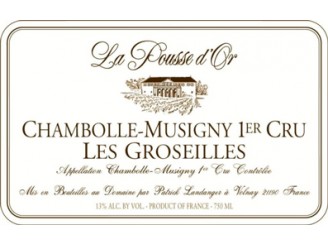 Domaine de LA POUSSE D'OR Chambolle-Musigny Les Groseilles 1er cru red 2022 bottle 75cl