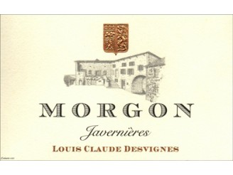 Domaine Louis-Claude DESVIGNES Morgon Javernières rouge 2023 la bouteille 75cl