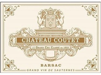 Château COUTET 1er grand cru classé 2020 la bouteille 75cl