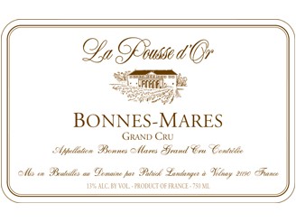 Domaine de La POUSSE d'OR Bonnes Mares Grand cru rouge 2021 la bouteille 75cl