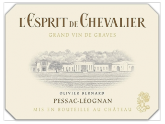 L'ESPRIT de CHEVALIER Second vin blanc du Domaine de Chevalier Primeurs 2023